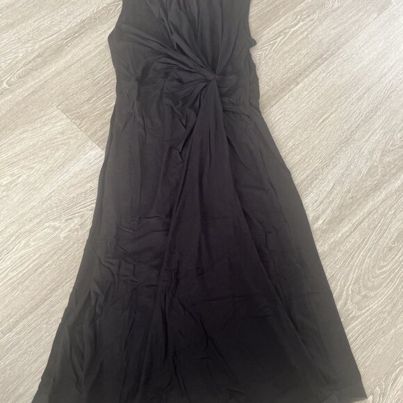 Elie Tahari Black Sleeveless V-Neck Sheath Dress Size Small Holiday Business NWT - Picture 1 of 4